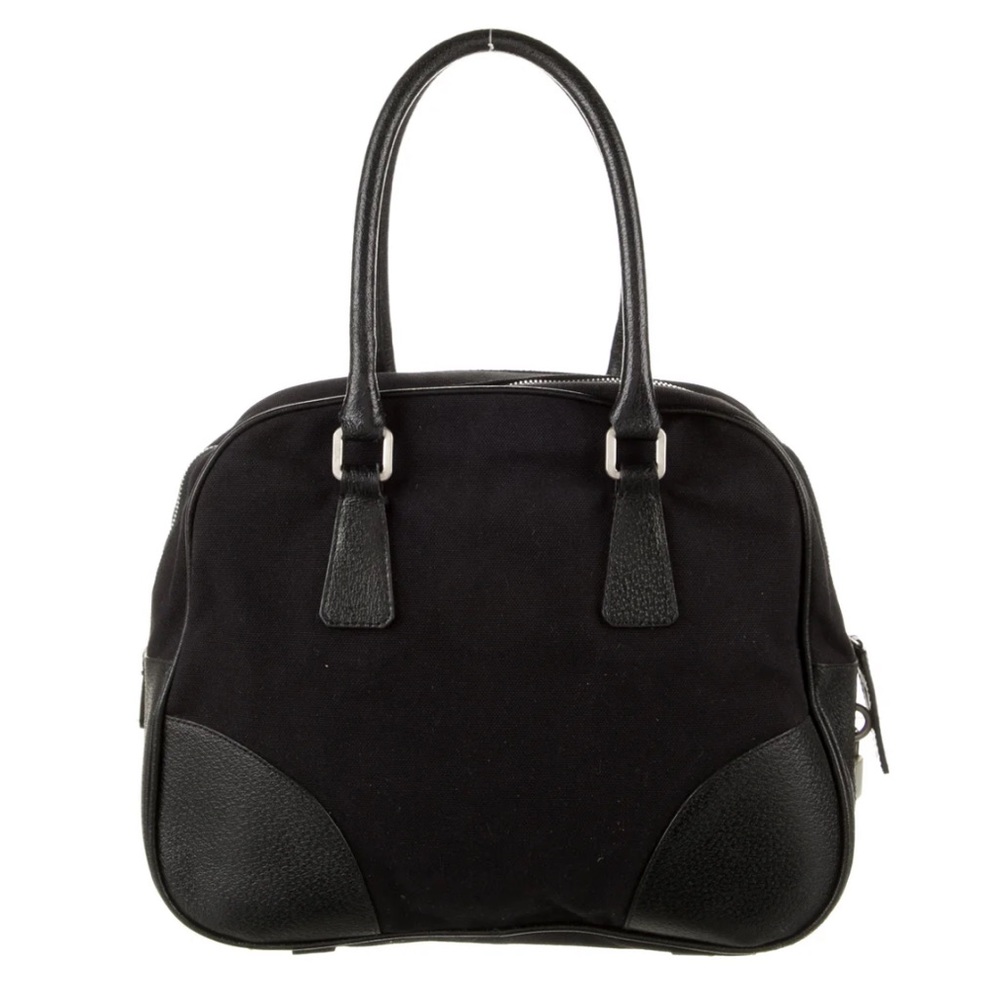 PRADA | Cinghiale Trimmed Canapa Bowler - Picture 2 of 12